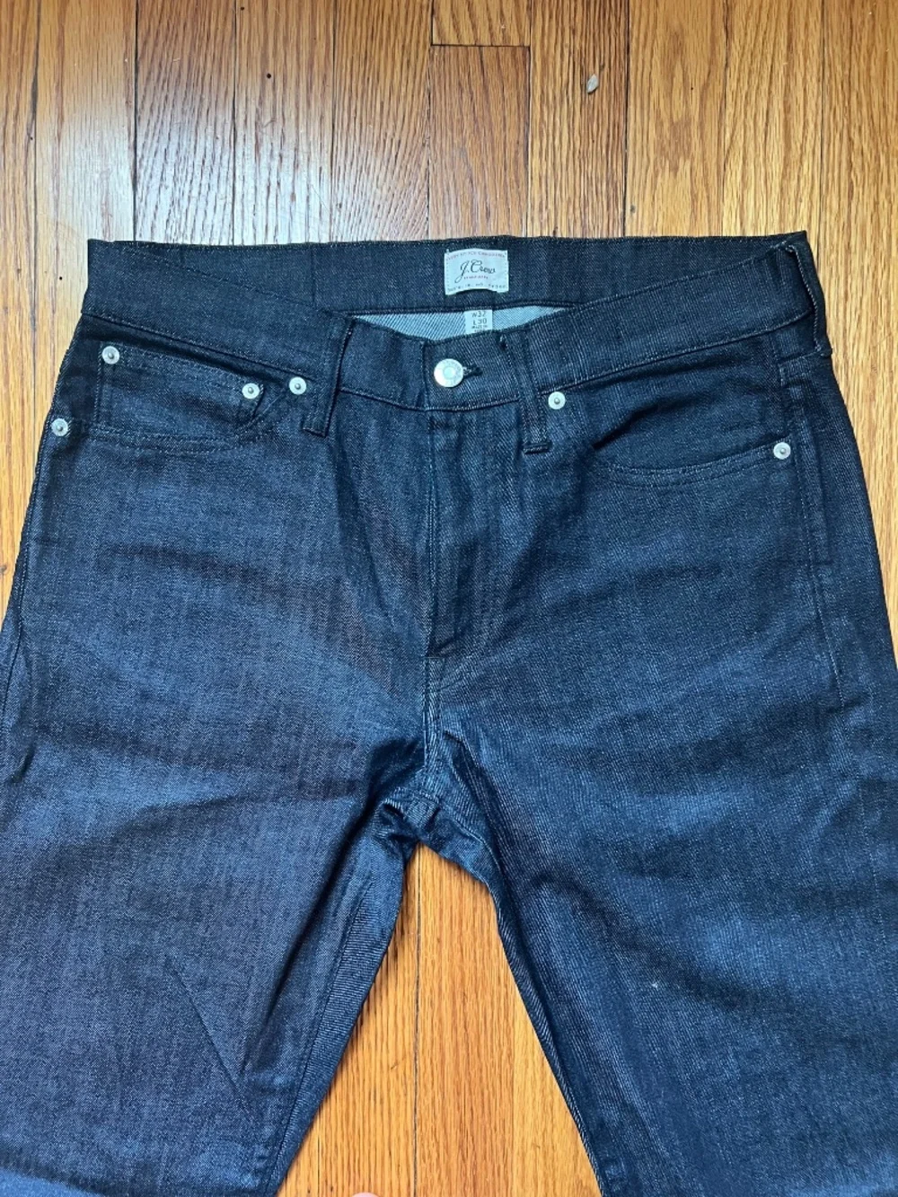 J.Crew 770 Straight Fit Jeans Men's 32x30 Dark Blue Denim